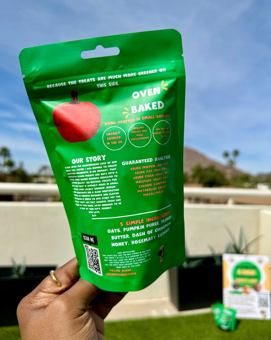 Pumpkin Oat – Plant-Based Dog Treats