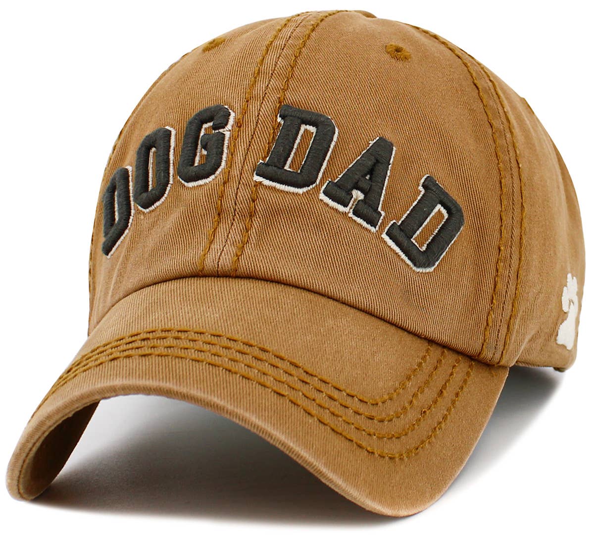 Dog Dad Washed Vintage Ballcap