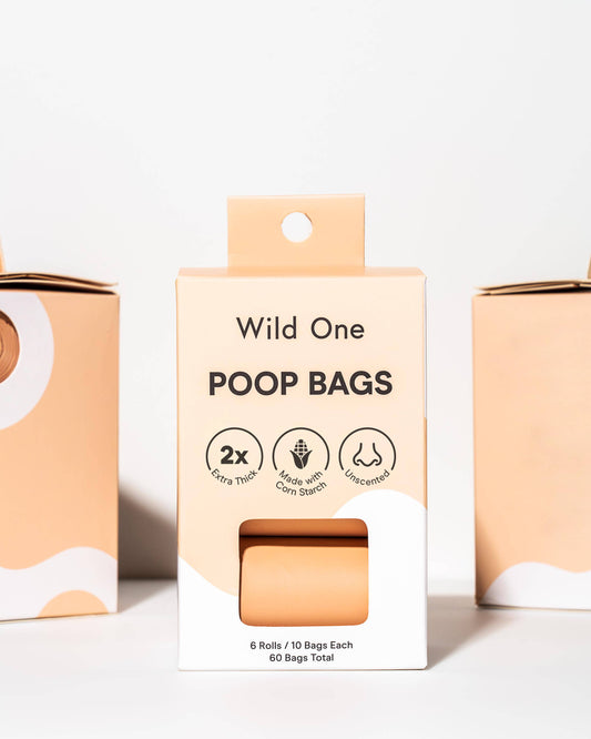 Eco Friendly Poop Bags - 6 Rolls (60 bags)