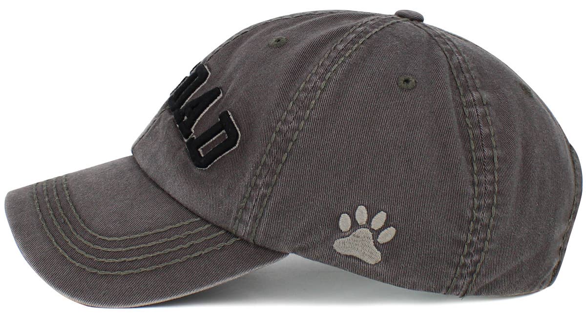 Dog Dad Washed Vintage Ballcap