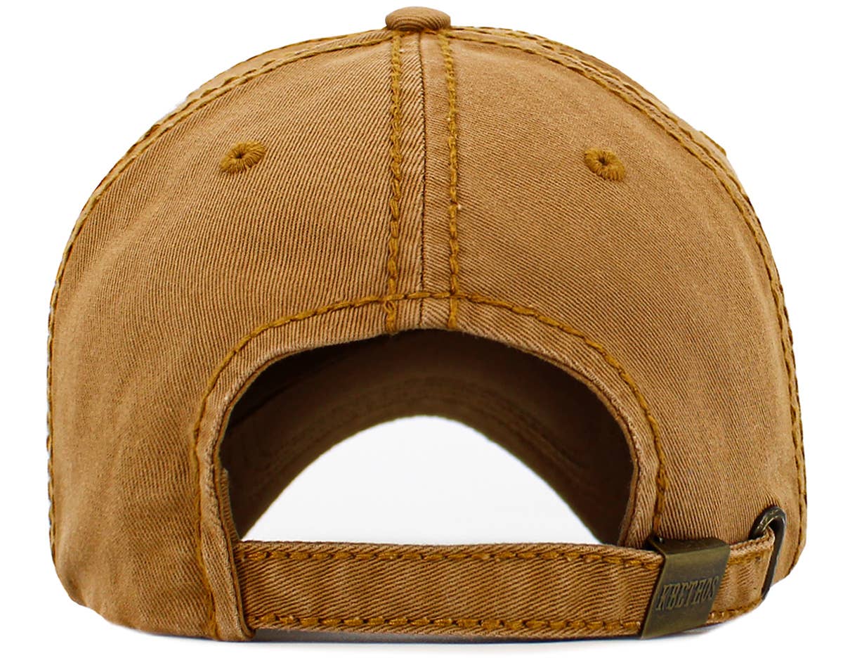 Dog Dad Washed Vintage Ballcap