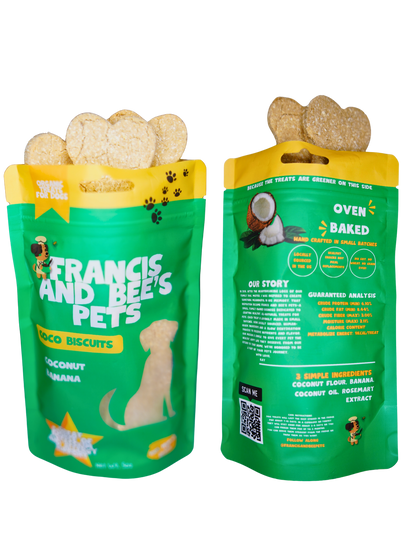 Coco Biscuits– Plant-Based Dog Treats