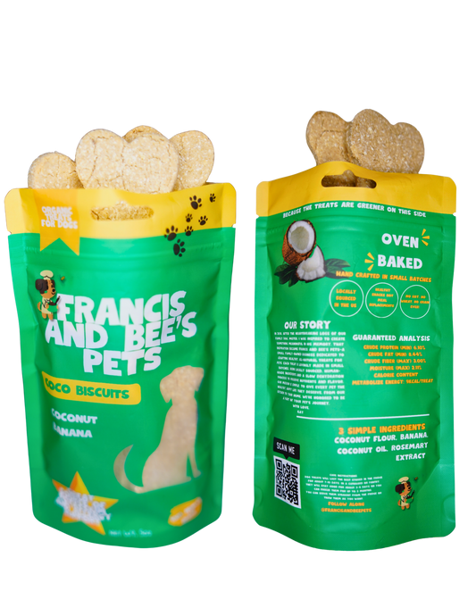Coco Biscuits– Plant-Based Dog Treats