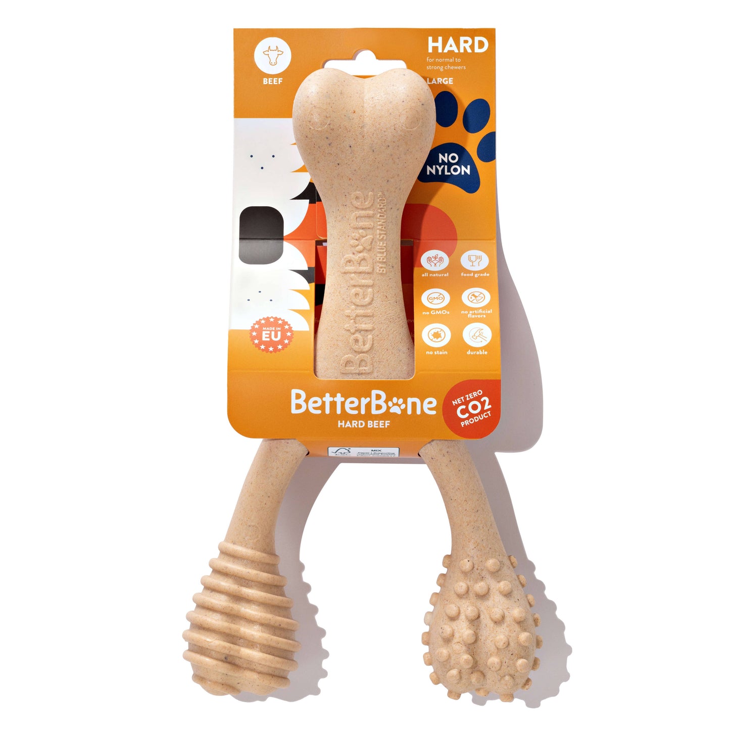 BetterBone HARD -Durable, All-Natural, No Nylon, Sustainable