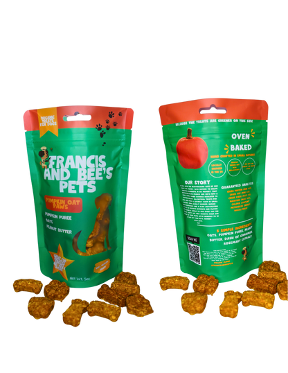 Pumpkin Oat – Plant-Based Dog Treats