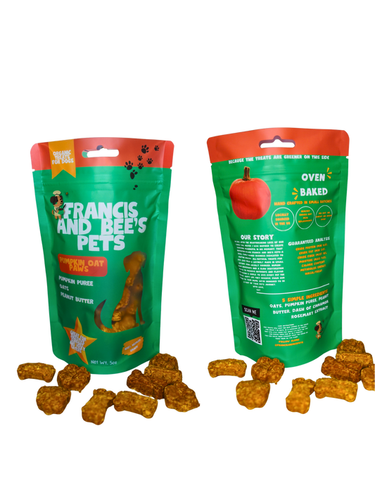Pumpkin Oat – Plant-Based Dog Treats