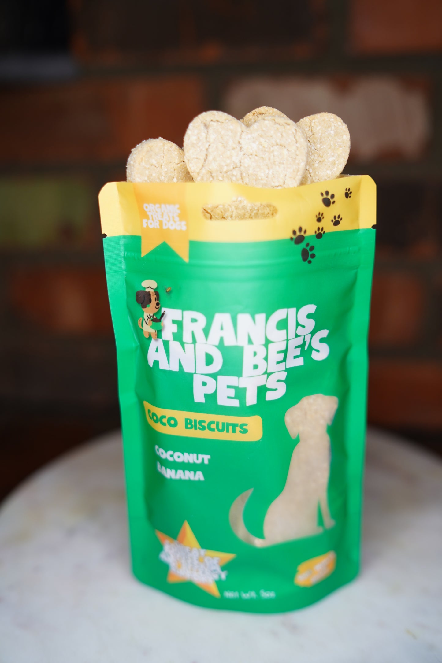 Coco Biscuits– Plant-Based Dog Treats