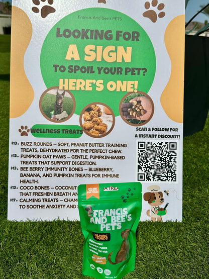 Calming Rounds – Plant-Based Dog Treats