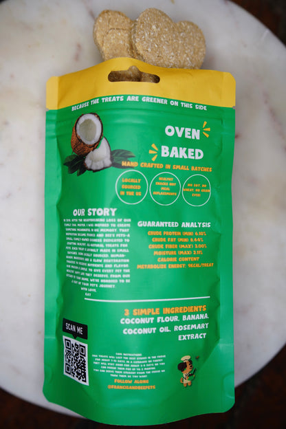 Coco Biscuits– Plant-Based Dog Treats