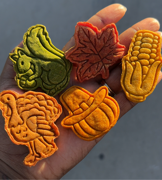 Harvest Fall Pup Cookies