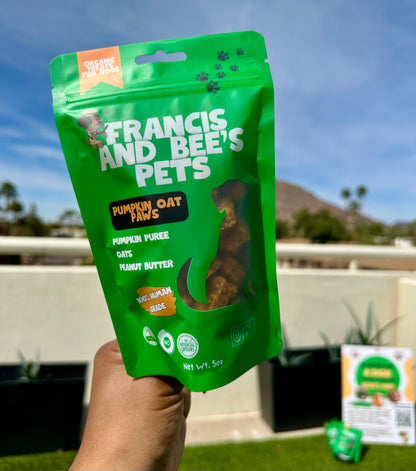 Pumpkin Oat – Plant-Based Dog Treats