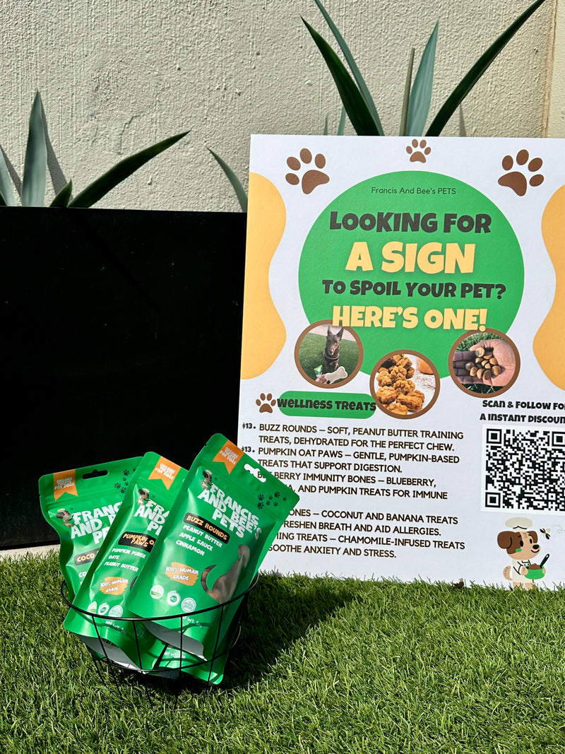 Buzz Rounds – Plant-Based Dog Treats