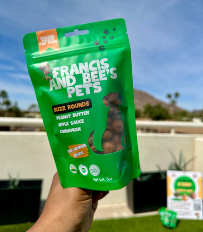 Buzz Rounds – Plant-Based Dog Treats