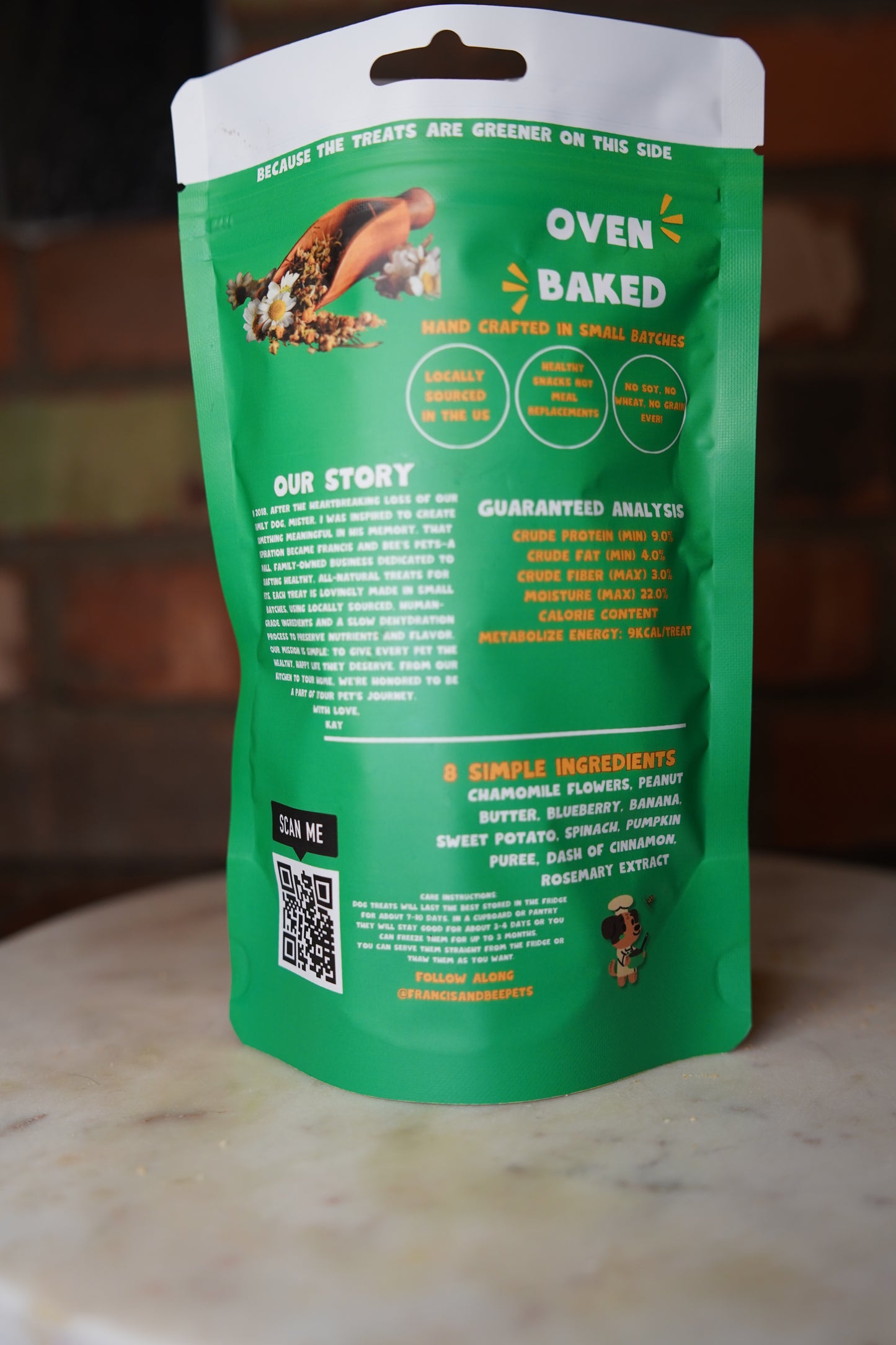 Calming Rounds – Plant-Based Dog Treats