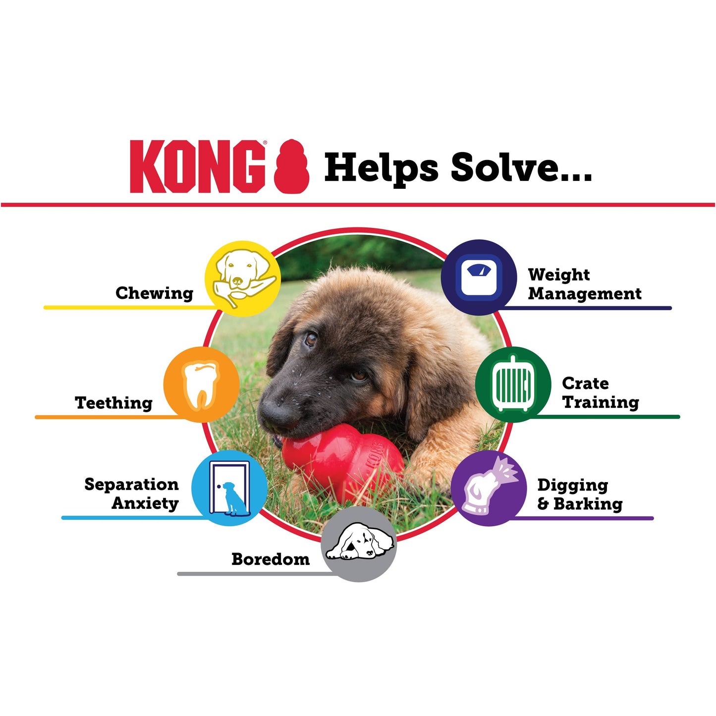 KONG® Puppy Chew Toy Medium